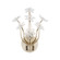 Wildflower One Light Wall Sconce in Gold Dust/Artifact (137|378W01GDAR)
