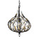 Bask Three Light Pendant in Matte Black/French Gold (137|271P03MBFG)