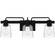 Lydia Three Light Bath in Matte Black (10|LYD8624MBK)