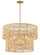 Bungalow Heaven Five Light Pendant in Soft Brass (7|5045-695)