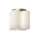 Clover LED Flush Mount in Brushed Gold/Opal Glass (347|FM54809-BG/OP)