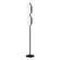 Hilo LED Floor Lamp in Black (347|FL28563-BK)