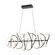 Collide LED Chandelier in Black (347|CH96442-BK)