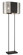 Noho by Robin Baron Two Light Floor Lamp in Brushed Nickel With Sand Coal Highlights (42|P5534-420)