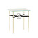 Equus Side Table in Modern Brass (39|750116-86-14-LK-VA0717)