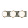 Brooklyn Three Light Wall Sconce in Sterling (39|201378-SKT-85-02-GG0711)
