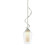 Flora One Light Pendant in White (39|183030-SKT-MULT-02-ZS0354)