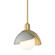 Brooklyn One Light Pendant in Modern Brass (39|181183-SKT-MULT-86-85)