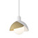 Brooklyn Brooklyn Double Shade Mini Pendant in White (39|181183-SKT-MULT-02-86)