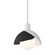 Brooklyn One Light Pendant in White (39|181183-SKT-MULT-02-10)