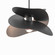 Hibiscus Hibiscus Small Pendant in Black (39|139450-SKT-MULT-10)