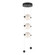Abacus Abacus 3-Light LED Pendant in Black (39|139059-LED-STND-10-GG0668)