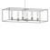 Portico Six Light Pendant in Vintage Platinum (39|138940-SKT-MULT-82-10-II0392)