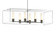 Portico Six Light Pendant in Dark Smoke (39|138940-SKT-MULT-07-82-GG0392)