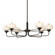 Nola Six Light Pendant in Oil Rubbed Bronze (39|137840-SKT-MULT-14-WC0593)