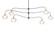 Ume Six Light Pendant in Natural Iron (39|136357-SKT-MULT-20-FD0710)