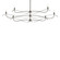 Willow Six Light Chandelier in Oil Rubbed Bronze (39|136352-SKT-MULT-14)