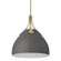 Summit One Light Pendant in Modern Brass (39|134502-SKT-MULT-86-20)