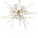 Griffin Six Light Pendant in White (39|131590-SKT-MULT-02-YL0709)
