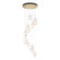 Chrysalis Chrysalis 9-Light Mixed Crystal Pendant in Modern Brass (39|131142-SKT-STND-86-WP0756)