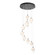 Chrysalis Chrysalis 9-Light Small Crystal Pendant in Oil Rubbed Bronze (39|131140-SKT-LONG-14-WP0754)
