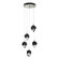 Chrysalis Chrysalis 5-Light Small Crystal Pendant in Sterling (39|131137-SKT-STND-85-BP0754)