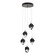 Chrysalis Chrysalis 5-Light Small Crystal Pendant in Dark Smoke (39|131137-SKT-STND-07-BP0754)