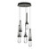Link Link 5-Light Clear Glass Pendant in Natural Iron (39|131127-SKT-STND-20-ZM0434)