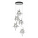 Tura Tura 5-Light Seeded Glass Pendant in Vintage Platinum (39|131126-SKT-STND-82-II0728)