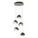 Brooklyn Brooklyn 5-Light Double Shade Pendant in Sterling (39|131125-SKT-STND-85-14-GG0711)