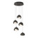 Brooklyn Brooklyn 5-Light Double Shade Pendant in Oil Rubbed Bronze (39|131125-SKT-STND-14-07-GG0711)