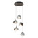 Brooklyn Brooklyn 5-Light Double Shade Pendant in Bronze (39|131125-SKT-STND-05-82-GG0711)