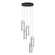 Exos Glass LED Pendant in Natural Iron (39|131124-SKT-STND-20-GG0065)
