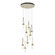 Link Link 9-Light Blown Glass Pendant in White (39|131100-SKT-LONG-02-YG0434)