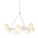Ume Nine Light Pendant in White (39|131069-SKT-MULT-02-FD0710)