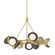 Brooklyn Nine Light Pendant in Modern Brass (39|131068-SKT-MULT-86-14-GG0711)