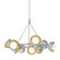 Brooklyn Nine Light Pendant in Vintage Platinum (39|131068-SKT-MULT-82-86-GG0711)
