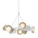 Brooklyn Nine Light Pendant in White (39|131068-SKT-MULT-02-84-GG0711)