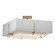 Exos Exos Square Double Shade Semi-Flush in Ink (39|126510-SKT-89-SF1605-SE2012)