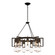 Apothecary Nine Light Chandelier in Ink (39|104360-SKT-89-ZM0572)