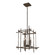 Tura Four Light Chandelier in Bronze (39|101315-SKT-05)