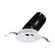 2In Fq Downlights LED Adjustable Trim in White (34|R2FRAT-935-WT)