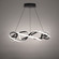 Interlace LED Pendant in Black (34|PD-47828-BK)