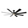 Aura 72'' Ceiling Fan in Brushed Nickel/Matte Black (441|FR-W2303-72L-BN/MB)