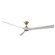 Torque 70'' Ceiling Fan in Soft Brass/Matte White (441|FR-W2204-70-SB/MW)