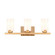 Dressler Three Light Vanity in Brushed Gold (45|EC89924/3)