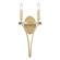 Noura Two Light Wall Sconce in Champagne Gold (45|69480/2)