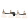 Farum Four Light Bath in Black (12|55156BK)