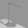 Z-Bar Gen 4 LED Desk Lamp in Silver (240|ZBD1000-D-SIL-PWD)