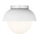 Hyde One Light Flush Mount in Matte White (454|DJF1011MWT)